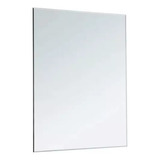Espelho Retangular 70x40cm Decorativo Vidro 4mm   Kit Instal