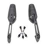 Espelho Retrovisor Base Alumínio Mini Br Cb300 500 / Fazer/kawasaki/ybr 125 / Lead Pcx Custom Nmax/dafra Smart 125