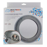 Espelho Retrovisor Para Banco Traseiro Baby Look Multikids Cor Preto