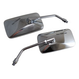 Espelho Retrovisor Retangular Metal
