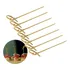 Espetinho De Petisco 7cm Kit Com 1000 Unidades Festa Bistrô Cor Espeto Nozinho Bambu Espetinho Bambu