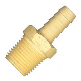 Espigão Fixo 1 2 X 1 2 Macho Latão Lub26d Lubefer