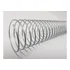 Espiral Para Encadernação Metal Prata A4 25mm 160fls 10un