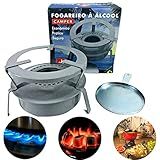 Espiriteira Camping Fogao Alcool