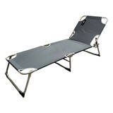 Espreguicadeira Cama Aco Dobravel