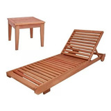 Espreguicadeira Com Mesa De