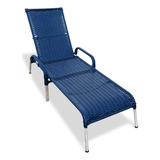 Espreguicadeira Piscina Reclinavel Fibra