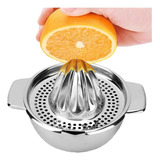 Espremedor De Frutas Laranja Em Aço Inoxidável Manual