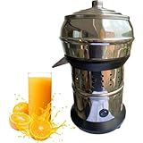 Espremedor Industrial Profissional Extrator Em Inox Anti-respingo - Suco De Laranja E Frutas 700w Bivolt Super Turbo Silencioso