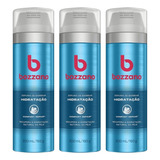 Espuma De Barbear Bozzano Hidrataçao 200ml   Kit C 3un