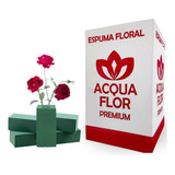 Espuma Floral 24 Unidades Tijolinho 23x10x7 Ótima Absorção