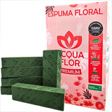 Espuma Floral Tijolinho 6 Unidades Para Arranjos Decorativos