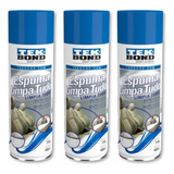 Espuma Limpa Tudo Tek Bond Estofado Carpete Couro Kit C 03