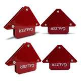 Esquadro Magnético Para Soldador 12 Kg Kit 4 Peças