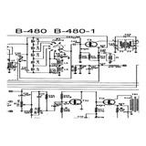Esquema Radio Philco B480