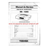 Esquema Radio Relogio Toshiba