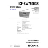 Esquema Sony Icf Sw7600gr