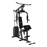 Estação Academia De Musculação Podiumfit Me300 80kg Scott Estrutura Preto Estofamento Preto
