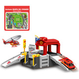 Estacao De Bombeiro Com