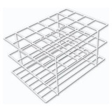 Estante 24 Furos Para Tubo De Ensaio 25mm