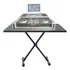 Estante Apoio Suporte X Teclado Piano C bandeja Case Djs