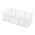 Estante Com 40 Tubos De 20mm   Branca Cor Branco