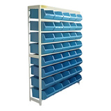 Estante Modular Com Gavetas Bin Mod 40 6 Gaveteiro Aço