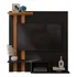 Estante Painel Home Suspenso Tv 32 Polegadas Sala Cor Preto cedro Gk