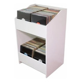 Estante Para Discos Branco Lp Vinil