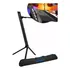 Estante Suporte Teclado Stay Slim 1100 01 Preta Com Capa
