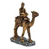 Estatua Camelo Beduino Deserto