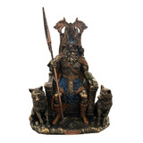 Estatua Deus Odin Nordico