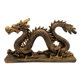 Estatua Estatueta Dragao Chines