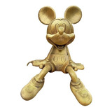 Estátua Mickey Mouse - Sentado - Clássico Disney - Infantil