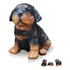 Estátua Pet Decoração Cachorro Filhote Rottweiler Realista