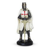 Estatua Templario Medieval Soldado