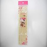 Esteira Profissional De Bamboo Fino Enrolar Sushi Sudare Daiso 24x21cm
