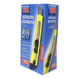 Estilete Estreito Plastico Lamina