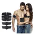 Estimulador Muscular 6 Pack Pro Abdomem Pernas Bracos Cor Preto