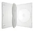 Estojo Box P/ 3 Disco  Capa Transparente Amaray - 50 Und.