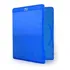  Estojo Capa Box Case Blu-ray Duplo Azul Logo Cromado 