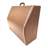 Estojo Case Para Acordeon 80 Baixos Marrom   Kromus