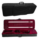 Estojo Case Violino Erudithus #395 Retangular Vinho