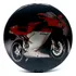 Estojo Cd/dvd Motos Agusta Verm/branca Porta Cd E Dvd