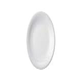 Estojo Com 6 Pratos Sobremesa. Modelo Redondo Voyage Coup. Branca. Fabricado Pela Porcelana Schmidt. A Legítima Porcelana Desde 1945 Qualidade Beleza E Resistência