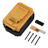 Estojo De Plástico De Bateria  sem Bateria  Para Dewalt Dcb2