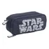 Estojo Duplo Star Wars Preto 2 Divisórias Disney - Luxcel