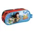 Estojo Escolar Duplo 2 Ziper Toy Story Woody Azul Pt Luxcel Cor Azul/preto