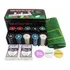 Estojo Jogo Poker Texas Holdem 200 Fichas Numeradas Feltro