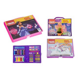 Estojo Maleta Princesas Pintura